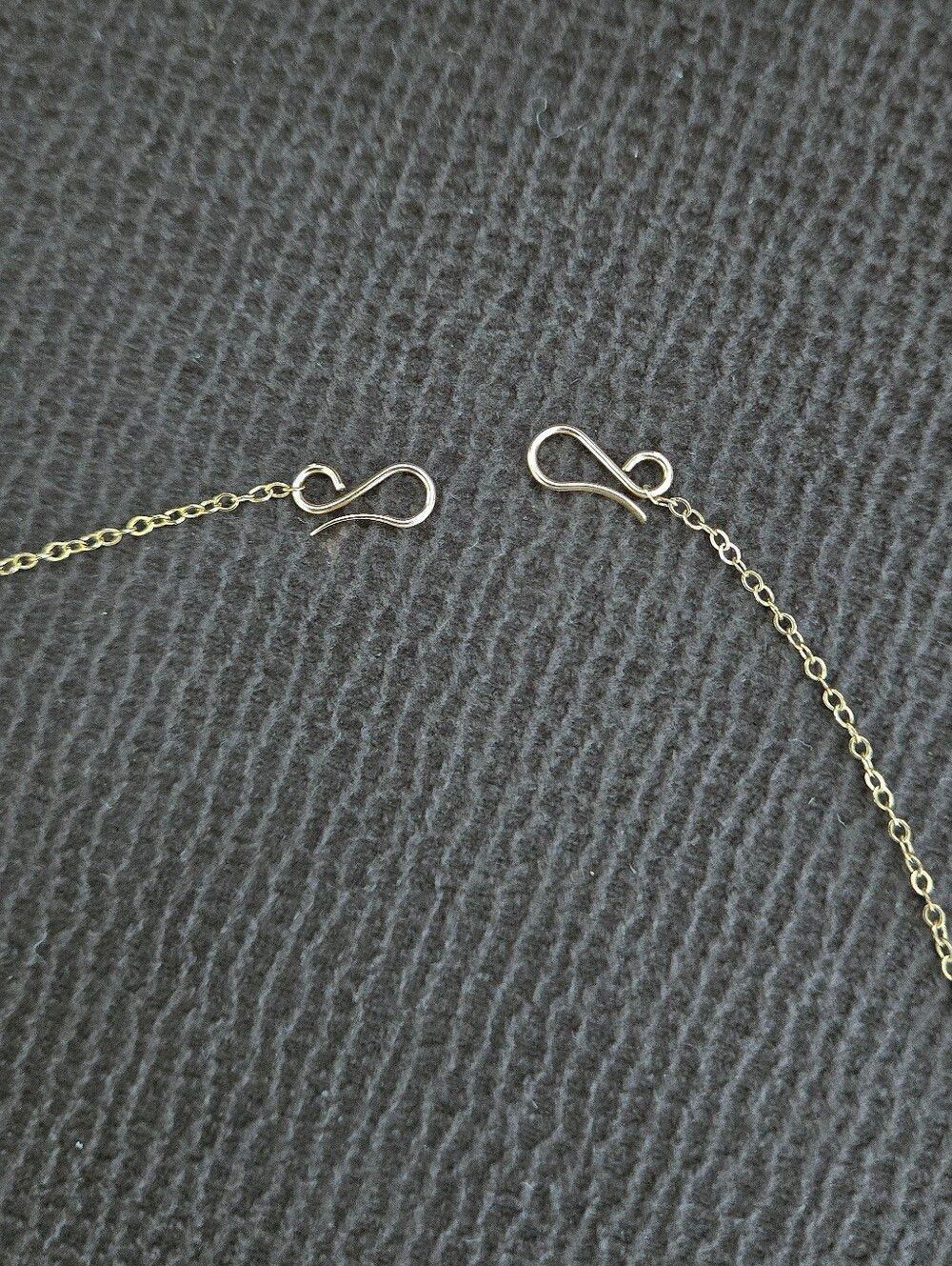 Deep Blue Swarovski Crystal💎 Heart💙 and Clover🍀 Charm Necklace - NWOT - Picture 7 of 16
